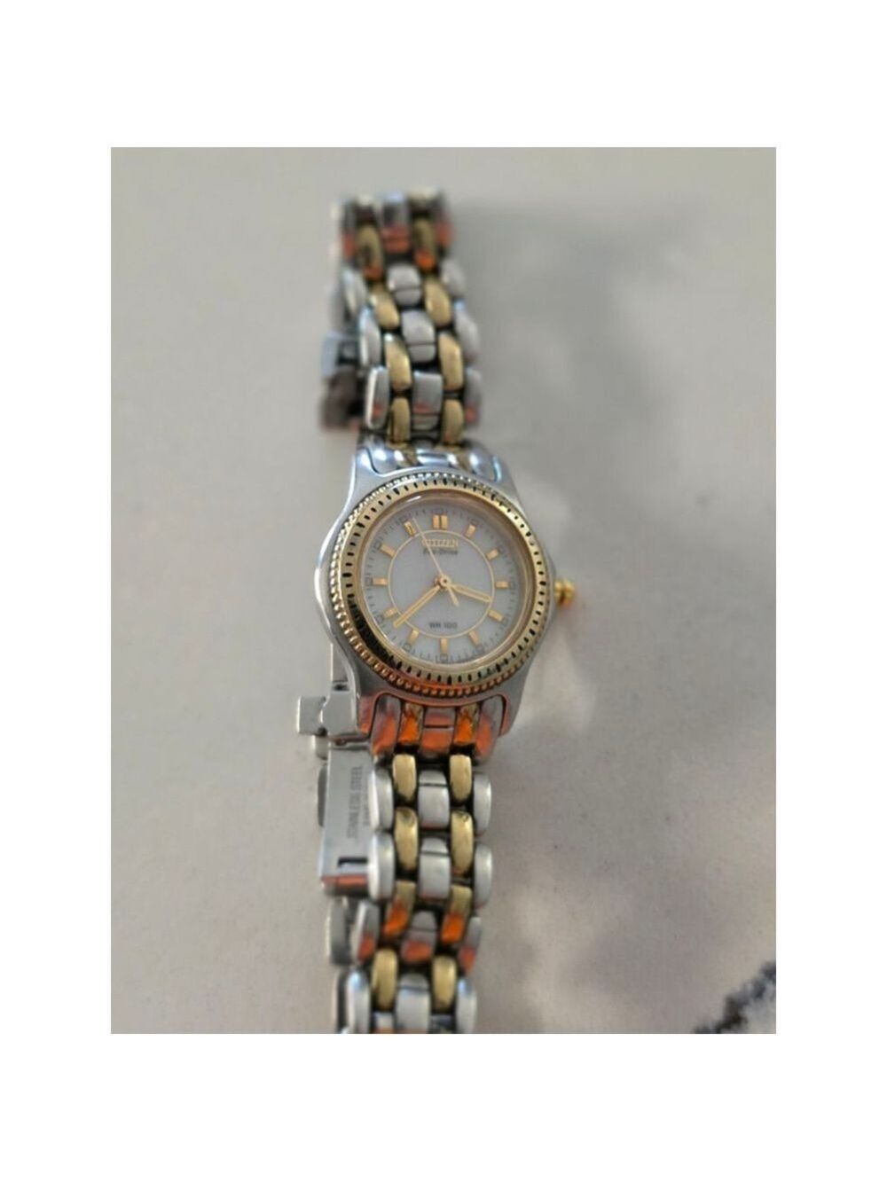 Women's Citizen Eco-Drive Watch, One Size, Silver/Gold - Picture 4 of 7